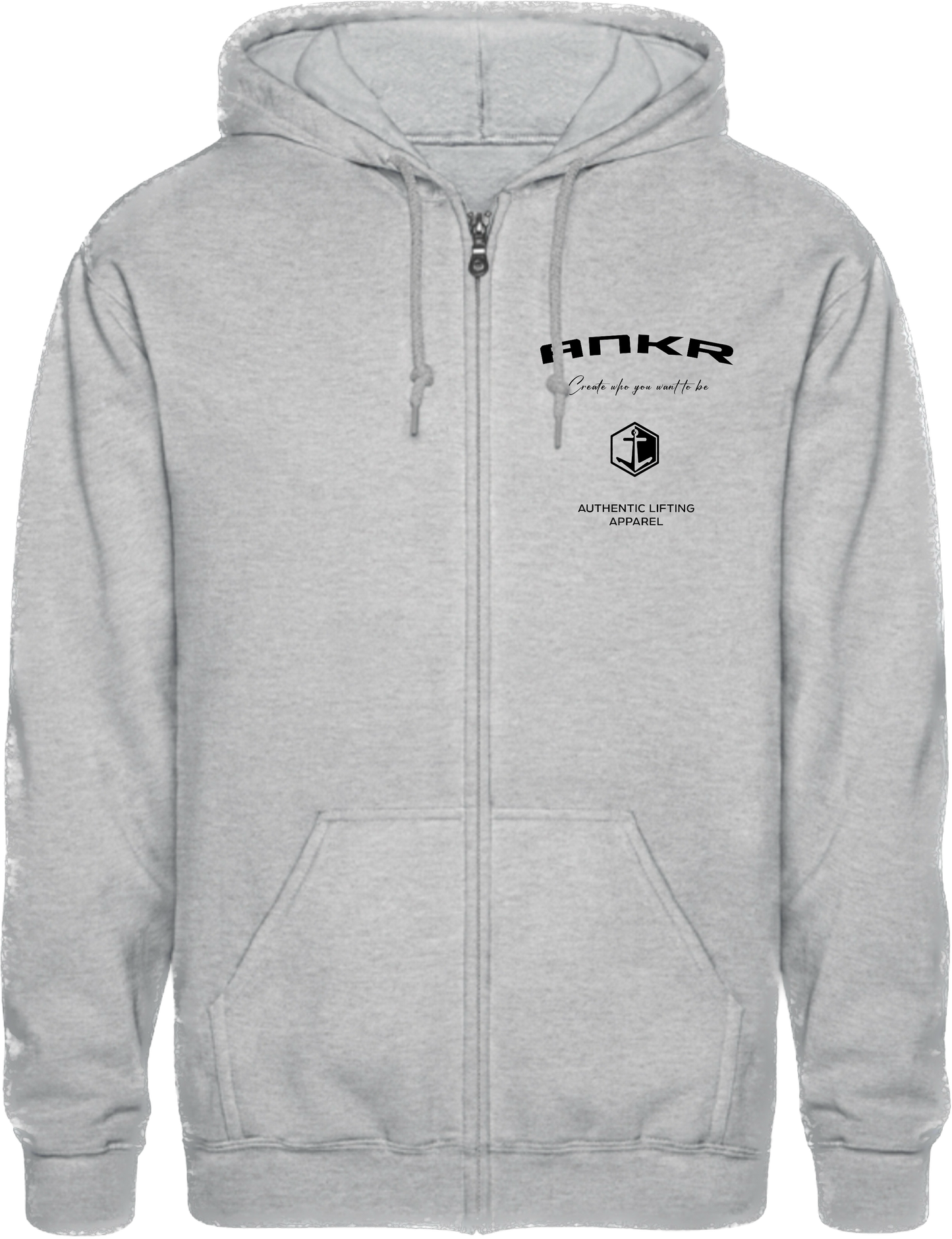 ANKR ALA Zip-Up Hooded Sweatshirt