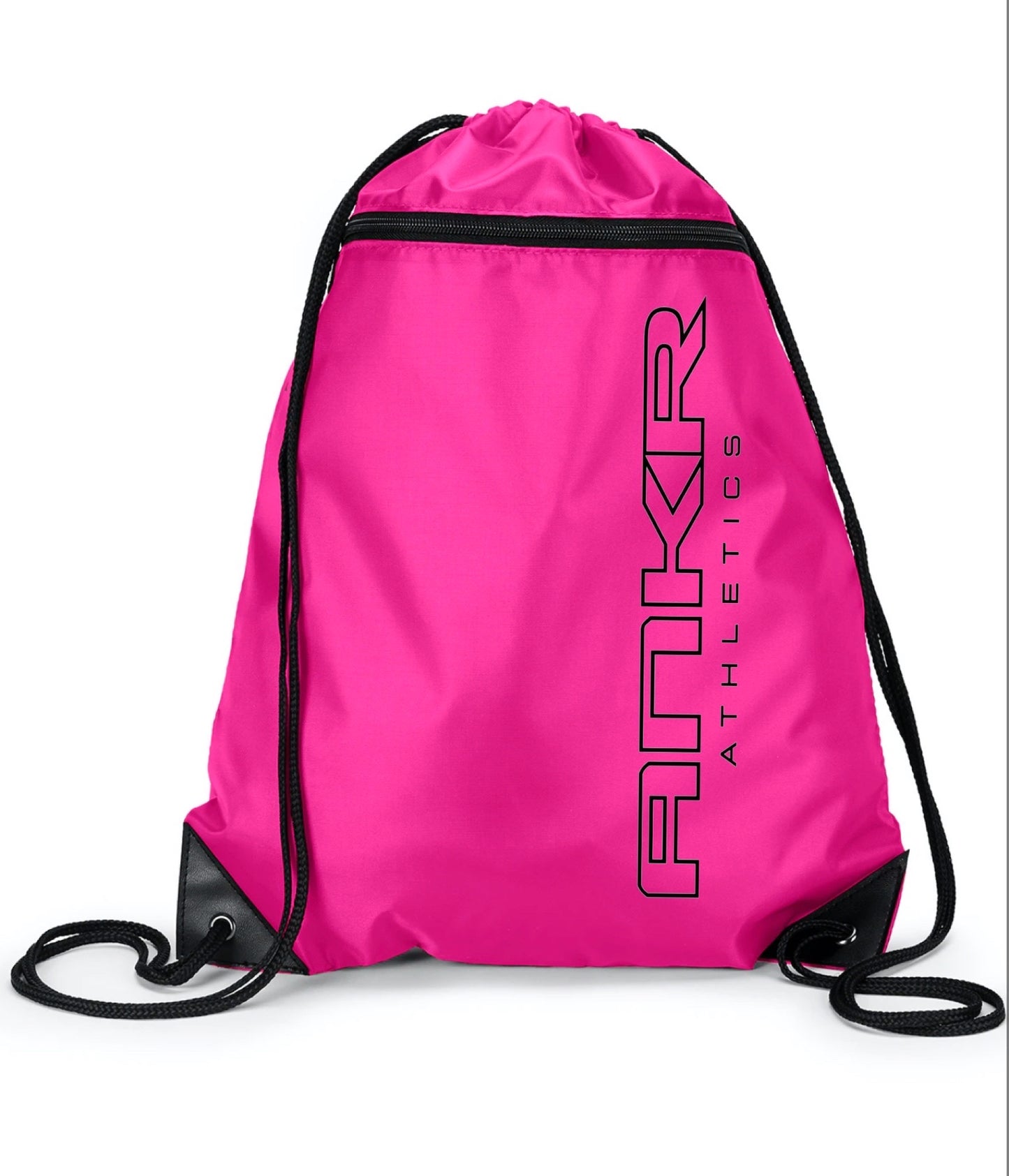 Zipper Drawstring Backpack