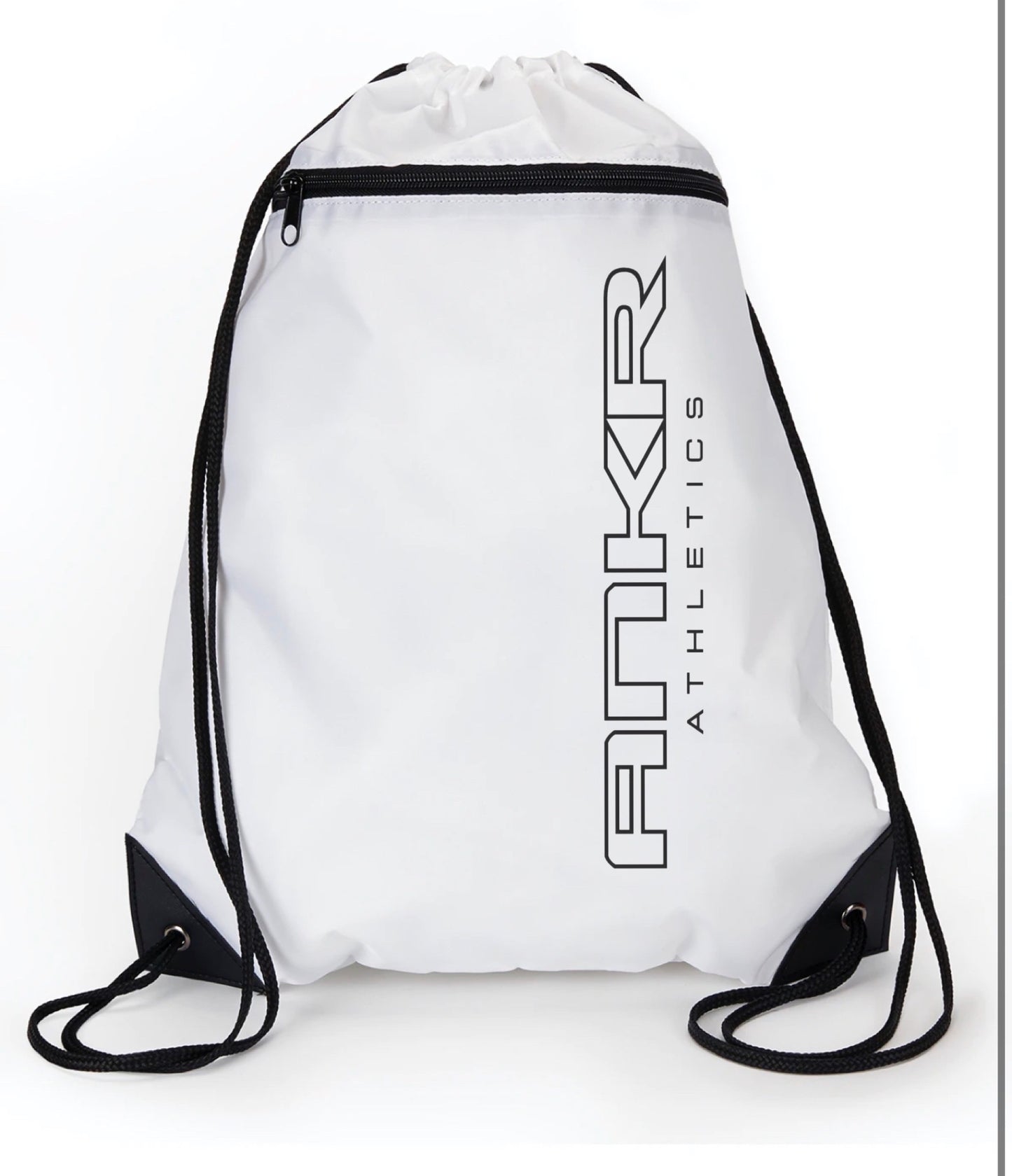 Zipper Drawstring Backpack