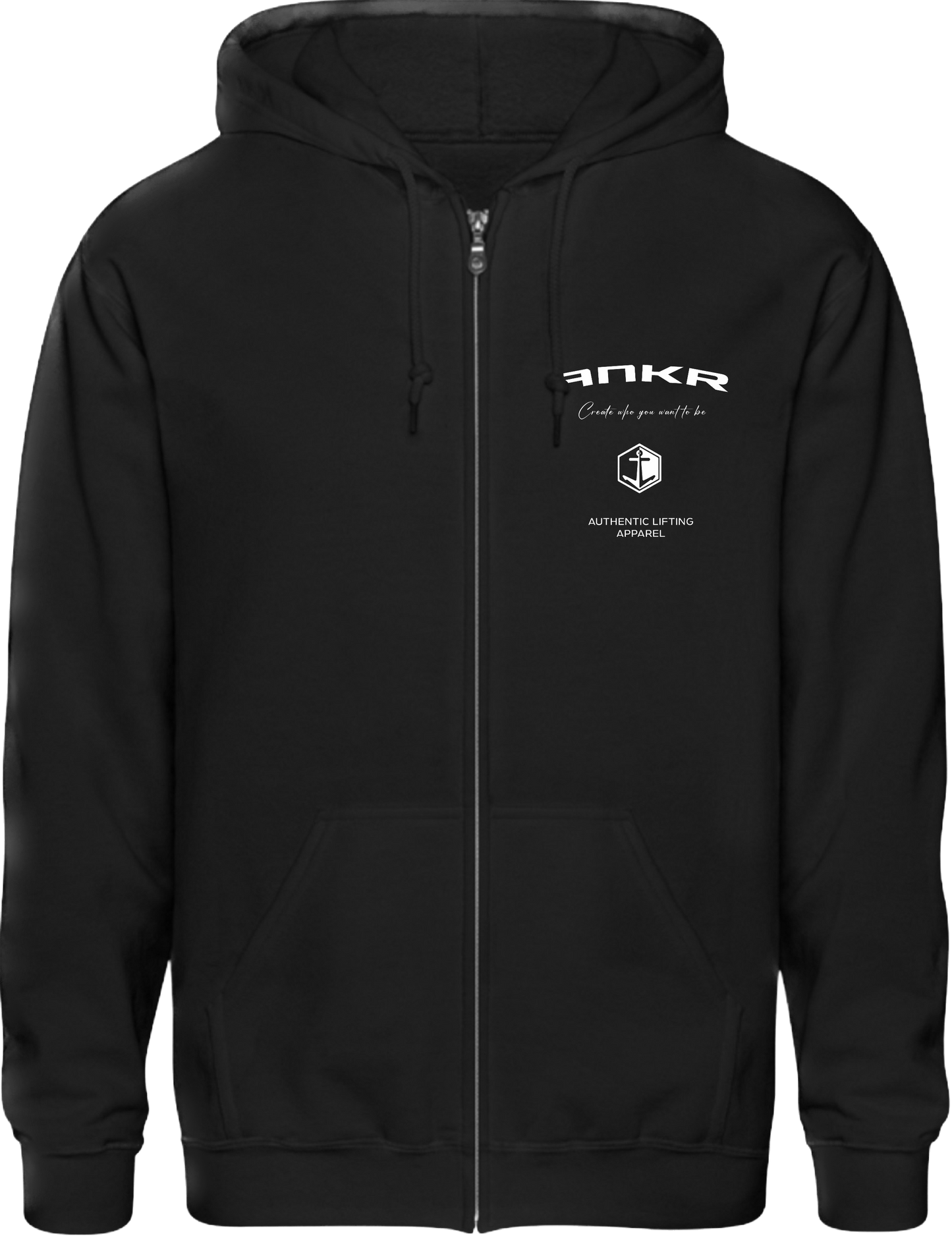 ANKR ALA Zip-Up Hooded Sweatshirt